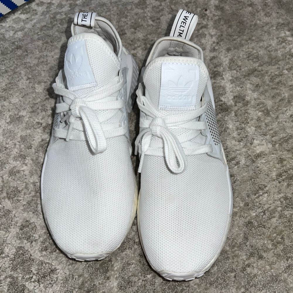 Adidas NMD all white mens size 9